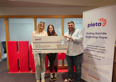 A heartfelt thank you to Kaitlin Barcoe for raising an incredible €7,710 for Pieta through a skydive in memory of her brother, Dylan. Your kindness and dedication are deeply appreciated, and your fundraising will help support those who need it most.